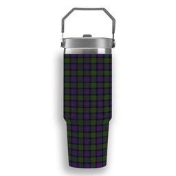 ScotsTee Shop Scottish MacDonald Tartan Flip Straw Tumbler 20oz 30oz