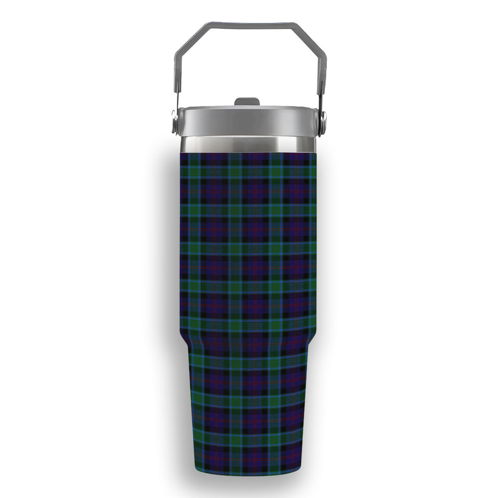 ScotsTee Shop Scottish MacTaggart Johnstons Tartan Flip Straw Tumbler 20oz 30oz