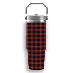 ScotsTee Shop Scottish Perry Tartan Flip Straw Tumbler 20oz 30oz
