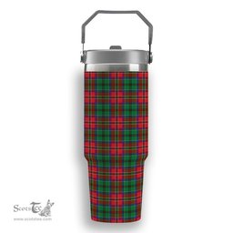 ScotsTee Shop Scottish McCullough Tartan Flip Straw Tumbler 20oz 30oz