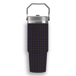 ScotsTee Shop Scottish McDonell of Glengarry Tartan Flip Straw Tumbler 20oz 30oz