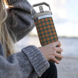 ScotsTee Shop Scottish Wilson Ancient Tartan Flip Straw Tumbler 20oz 30oz