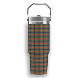 ScotsTee Shop Scottish Wilson Ancient Tartan Flip Straw Tumbler 20oz 30oz