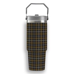 ScotsTee Shop Scottish Macissac Tartan Flip Straw Tumbler 20oz 30oz