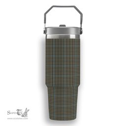 ScotsTee Shop Scottish Haig Tartan Flip Straw Tumbler 20oz 30oz
