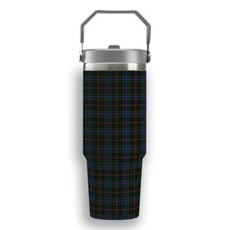 ScotsTee Shop Scottish MacKean Hunting Tartan Flip Straw Tumbler 20oz 30oz