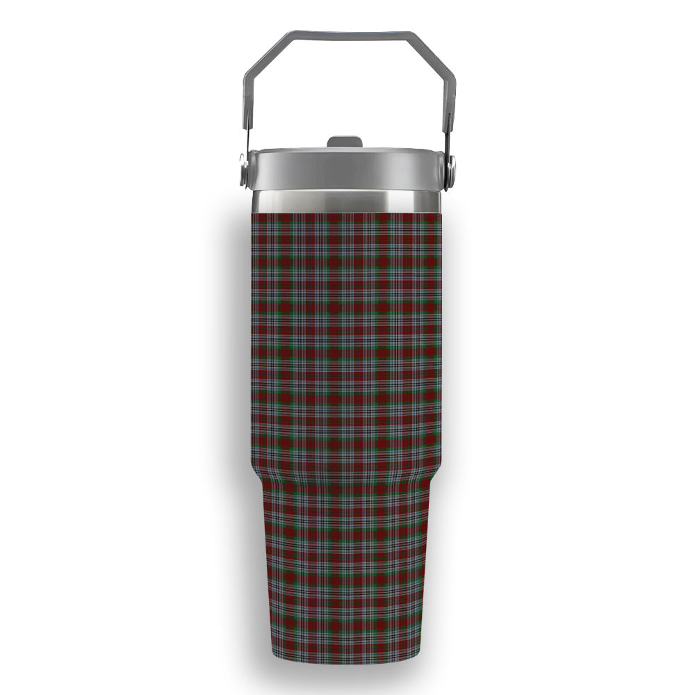 ScotsTee Shop Scottish Metcalf Tartan Flip Straw Tumbler 20oz 30oz