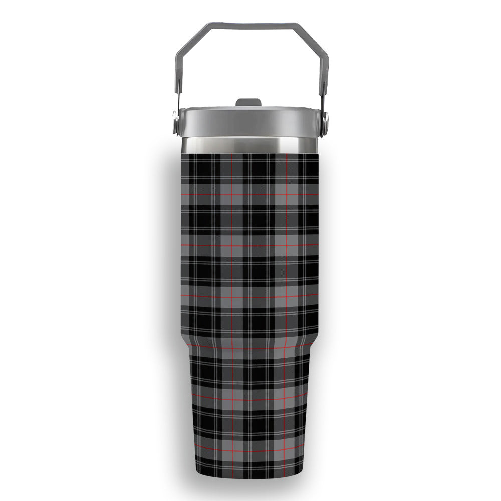 ScotsTee Shop Scottish Moffat Modern SC Tartan Flip Straw Tumbler 20oz 30oz