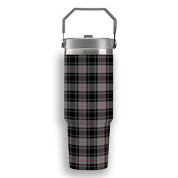ScotsTee Shop Scottish Moffat Modern SC Tartan Flip Straw Tumbler 20oz 30oz
