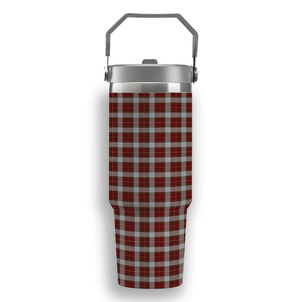 ScotsTee Shop Scottish MacPhee Dress Tartan Flip Straw Tumbler 20oz 30oz