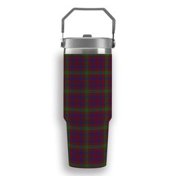 ScotsTee Shop Scottish MacTier of Durris Tartan Flip Straw Tumbler 20oz 30oz