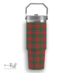ScotsTee Shop Scottish Somerville Ancient Tartan Flip Straw Tumbler 20oz 30oz