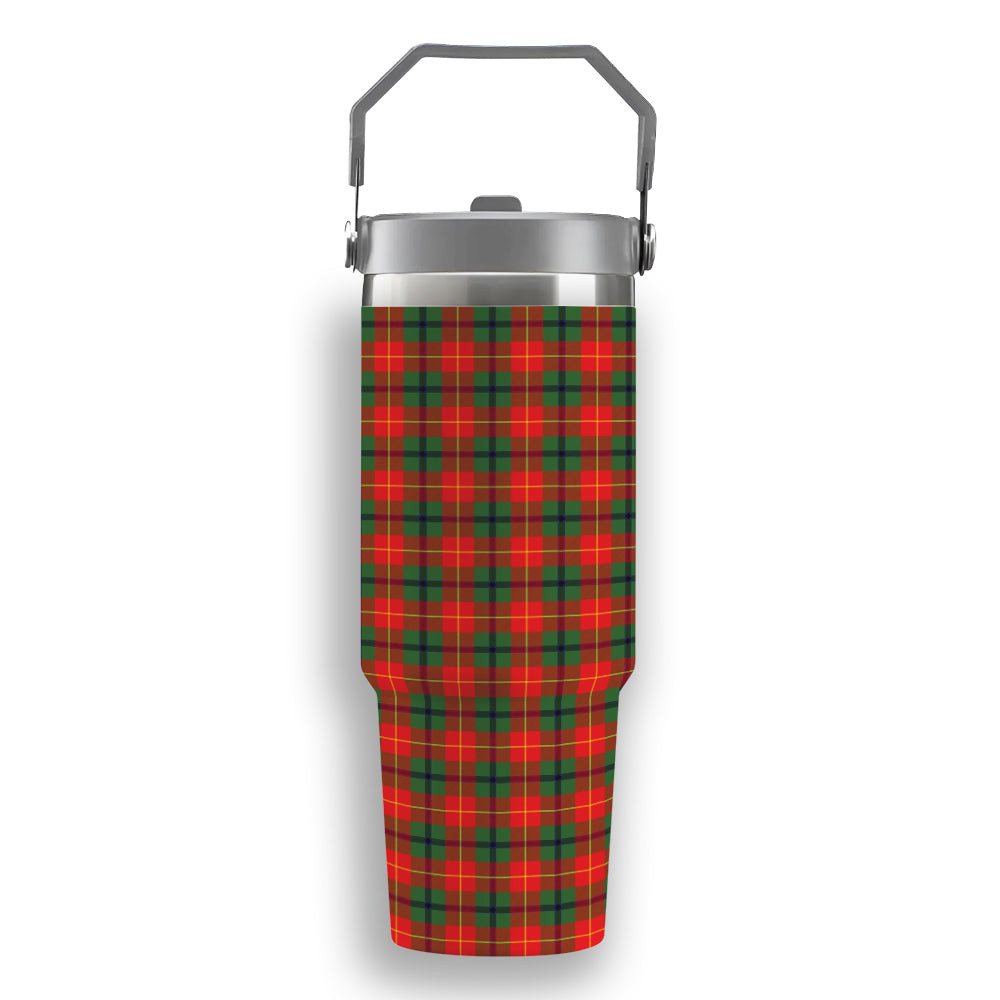 ScotsTee Shop Scottish Turnbull SC Tartan Flip Straw Tumbler 20oz 30oz