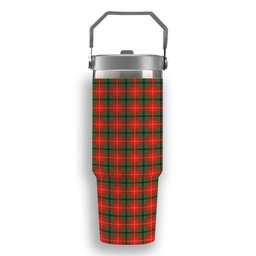 ScotsTee Shop Scottish Turnbull SC Tartan Flip Straw Tumbler 20oz 30oz