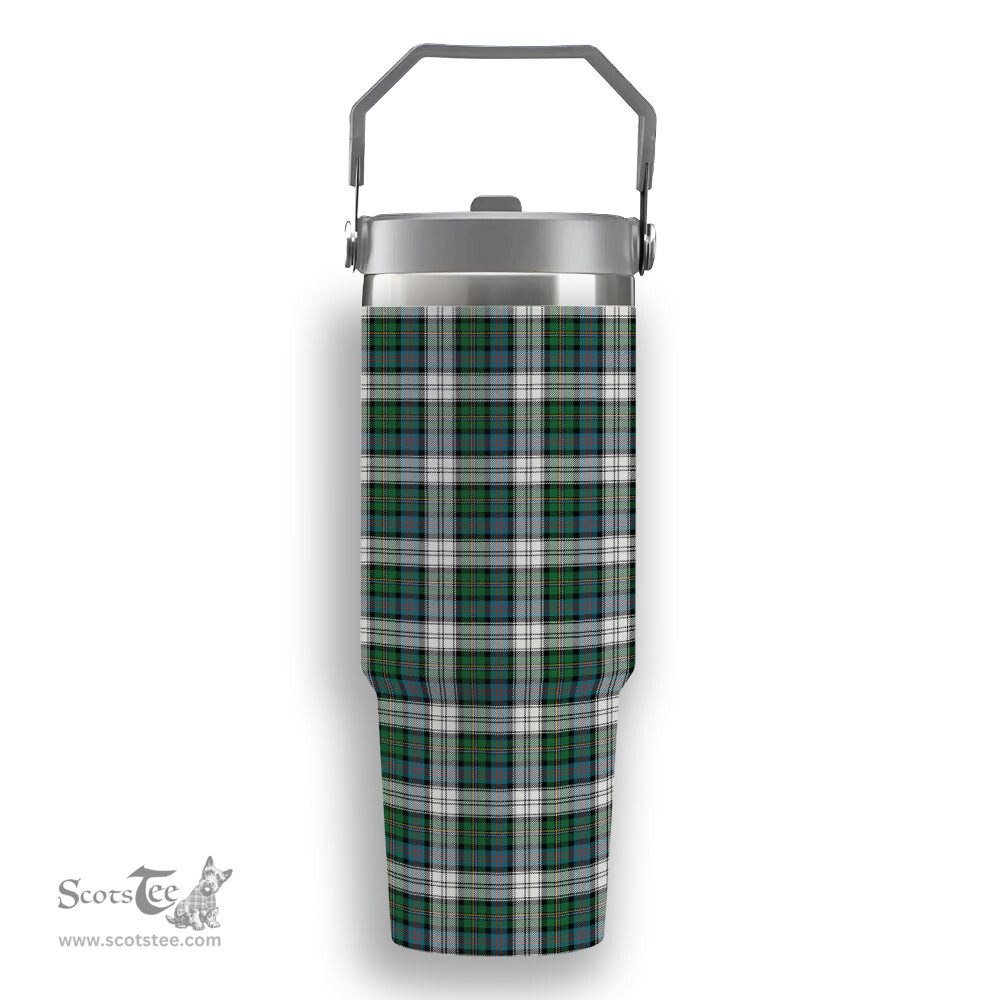 ScotsTee Shop Scottish MacCallum Dress Ancient Tartan Flip Straw Tumbler 20oz 30oz