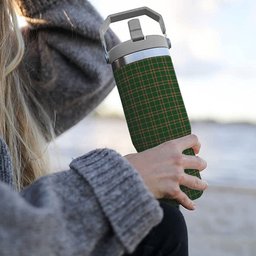 ScotsTee Shop Scottish O'Neill Tartan Flip Straw Tumbler 20oz 30oz