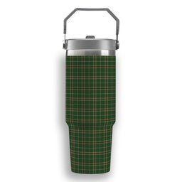 ScotsTee Shop Scottish O'Neill Tartan Flip Straw Tumbler 20oz 30oz