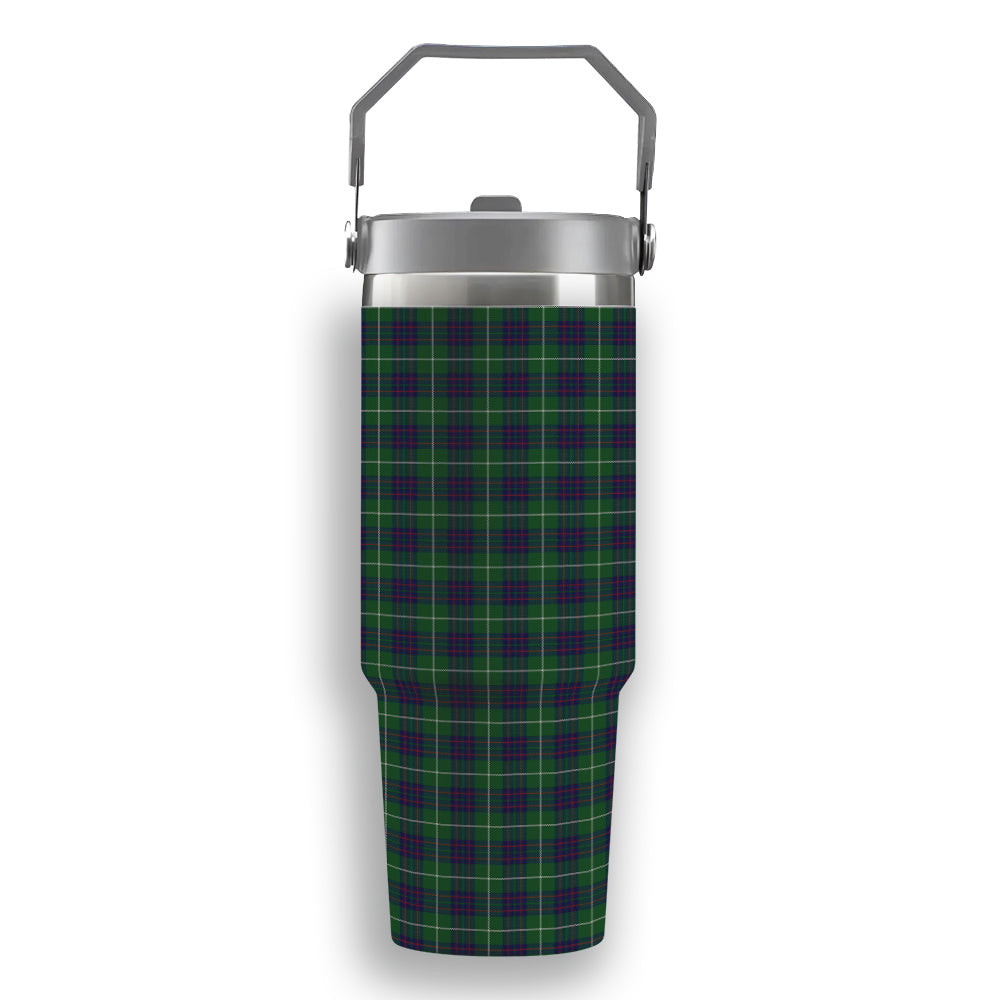 ScotsTee Shop Scottish MacIntyre Hunting Tartan Flip Straw Tumbler 20oz 30oz