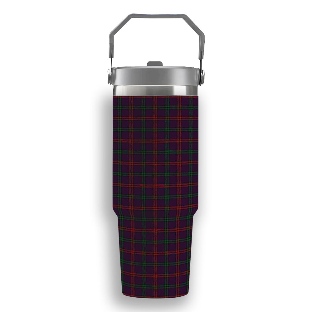 ScotsTee Shop Scottish Montgomrie or Montgomery of Eglinton Tartan Flip Straw Tumbler 20oz 30oz