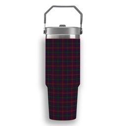 ScotsTee Shop Scottish Montgomrie or Montgomery of Eglinton Tartan Flip Straw Tumbler 20oz 30oz