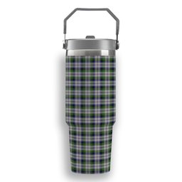 ScotsTee Shop Scottish MacCracken Dress Tartan Flip Straw Tumbler 20oz 30oz