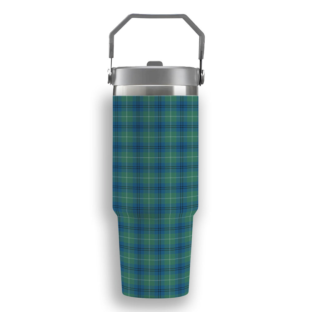 ScotsTee Shop Scottish Oliphant Ancient Tartan Flip Straw Tumbler 20oz 30oz