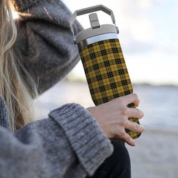 ScotsTee Shop Scottish MacLeod 1831 Tartan Flip Straw Tumbler 20oz 30oz