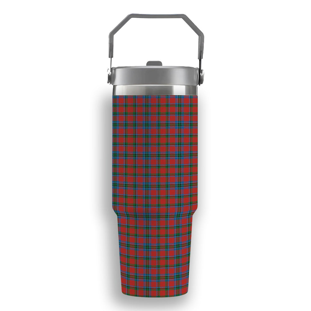 ScotsTee Shop Scottish Sinclair Lyon Count Ancient Tartan Flip Straw Tumbler 20oz 30oz