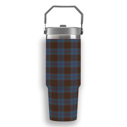 ScotsTee Shop Scottish McGregor Hastie Tartan Flip Straw Tumbler 20oz 30oz