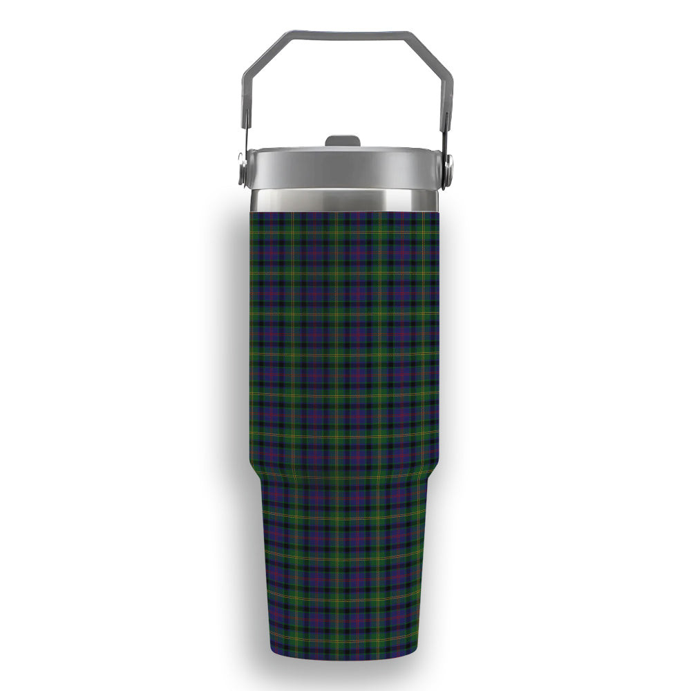 ScotsTee Shop Scottish Maresh Tartan Flip Straw Tumbler 20oz 30oz