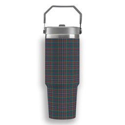 ScotsTee Shop Scottish Russell Old Modern Tartan Flip Straw Tumbler 20oz 30oz