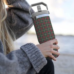 ScotsTee Shop Scottish Spens Ancient Tartan Flip Straw Tumbler 20oz 30oz