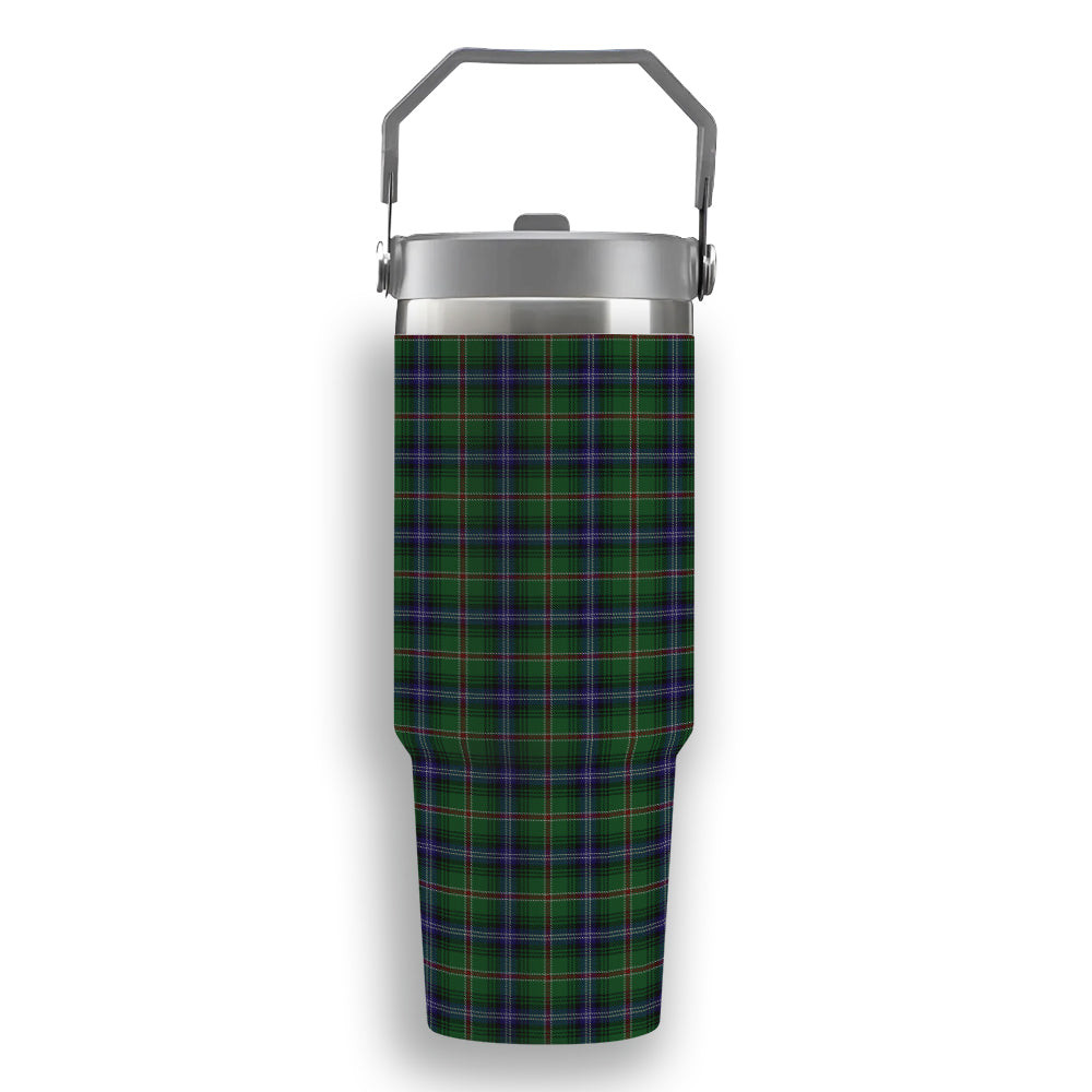 ScotsTee Shop Scottish Kirby Tartan Flip Straw Tumbler 20oz 30oz