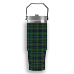ScotsTee Shop Scottish Kirby Tartan Flip Straw Tumbler 20oz 30oz