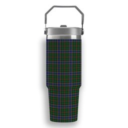 ScotsTee Shop Scottish Ogilvy Hunting 1 Tartan Flip Straw Tumbler 20oz 30oz