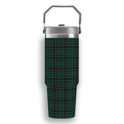 ScotsTee Shop Scottish MacAlpine 1906 Tartan Flip Straw Tumbler 20oz 30oz