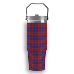 ScotsTee Shop Scottish Richardson Tartan Flip Straw Tumbler 20oz 30oz