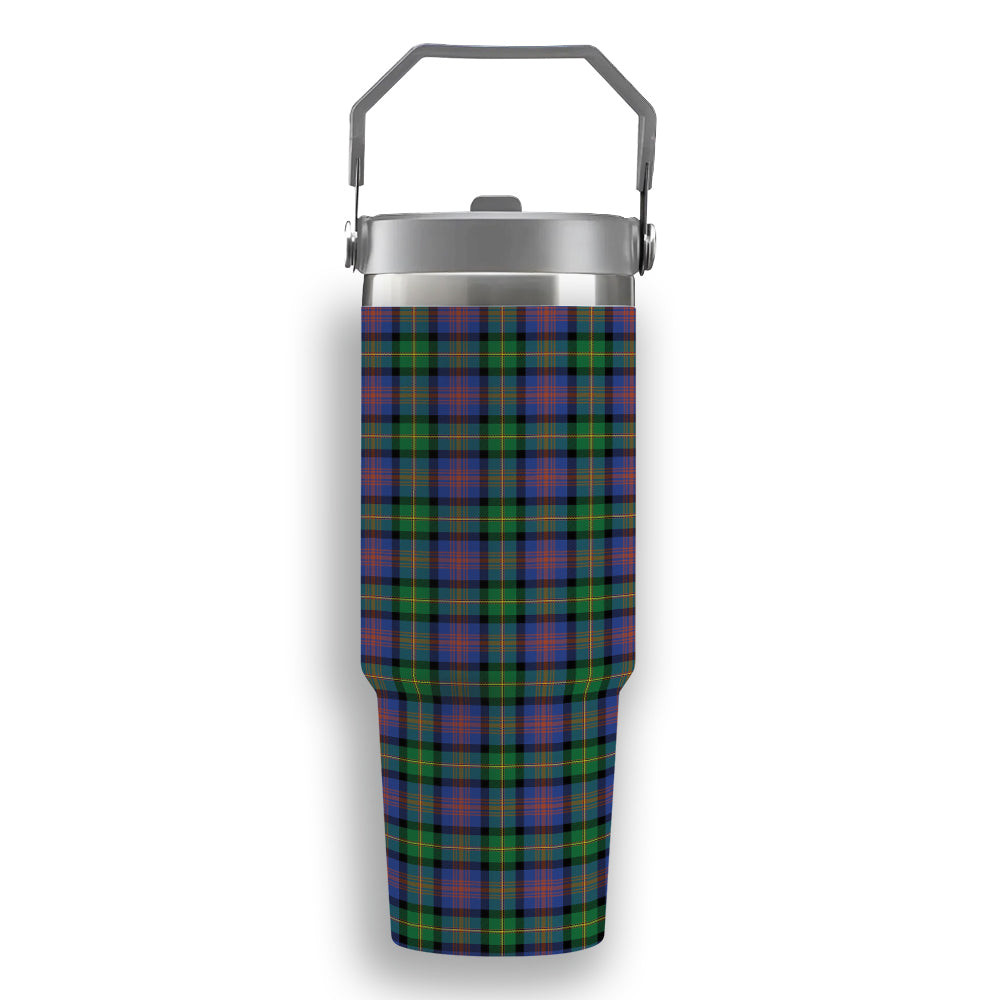 ScotsTee Shop Scottish Logan Ancient Tartan Flip Straw Tumbler 20oz 30oz