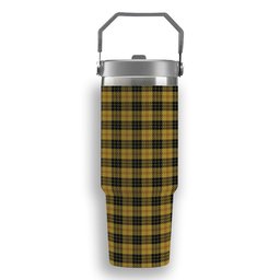 ScotsTee Shop Scottish McLeod Tartan Flip Straw Tumbler 20oz 30oz