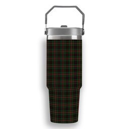 ScotsTee Shop Scottish Pilette of Kinnear Tartan Flip Straw Tumbler 20oz 30oz