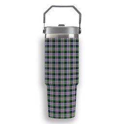 ScotsTee Shop Scottish McNachten Dress Tartan Flip Straw Tumbler 20oz 30oz