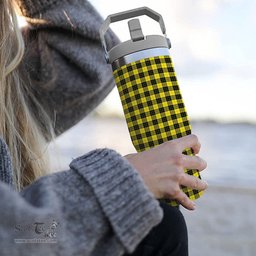 ScotsTee Shop Scottish McLeod of Lewis Modern Tartan Flip Straw Tumbler 20oz 30oz