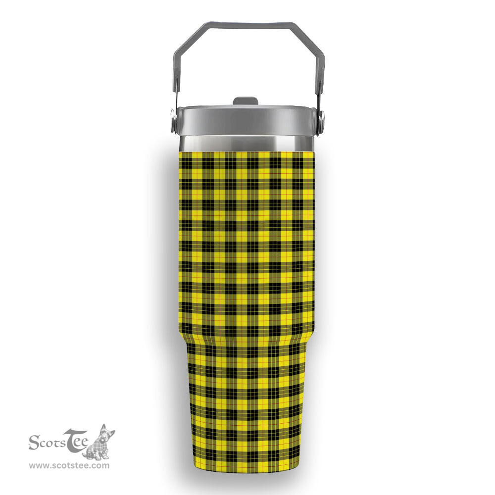 ScotsTee Shop Scottish McLeod of Lewis Modern Tartan Flip Straw Tumbler 20oz 30oz