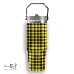 ScotsTee Shop Scottish McLeod of Lewis Modern Tartan Flip Straw Tumbler 20oz 30oz