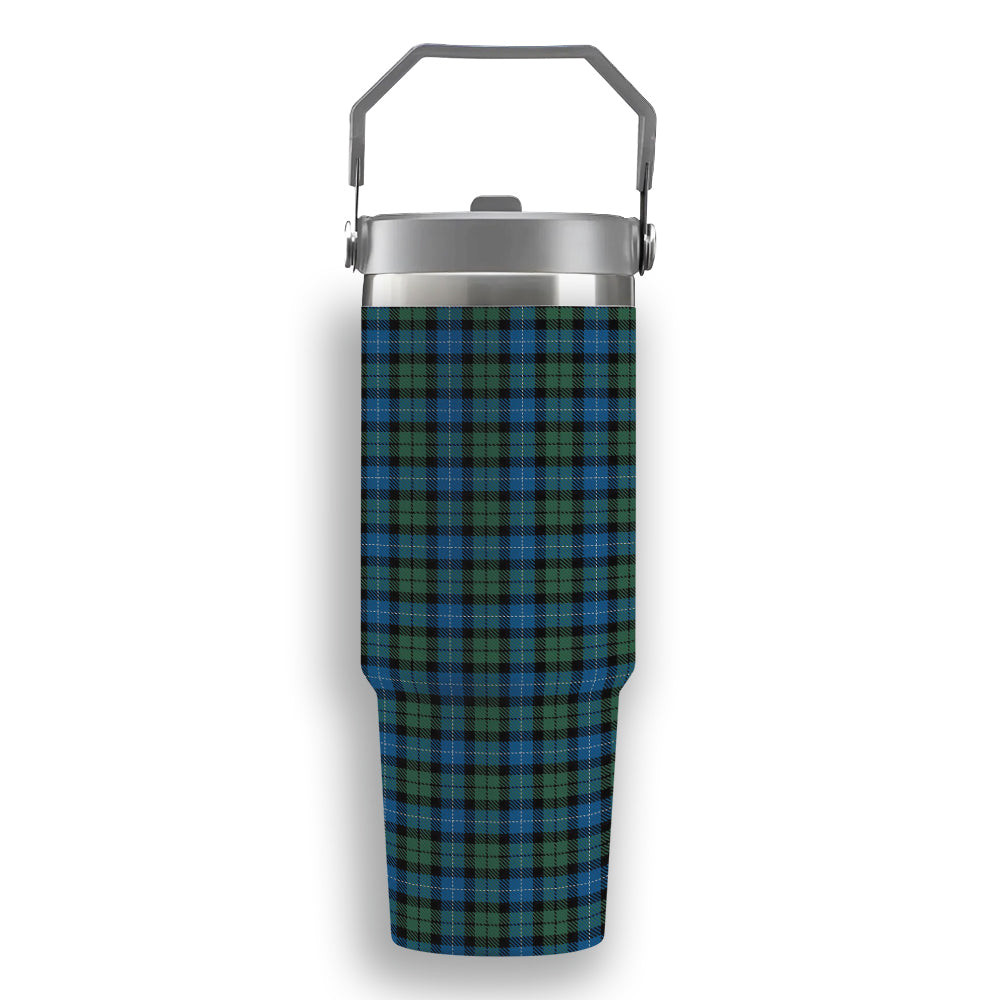 ScotsTee Shop Scottish MacKirdy Tartan Flip Straw Tumbler 20oz 30oz