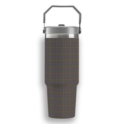 ScotsTee Shop Scottish Young Weathered Clan Tartan Flip Straw Tumbler 20oz 30oz