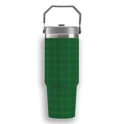 ScotsTee Shop Scottish Wexford County SC Tartan Flip Straw Tumbler 20oz 30oz