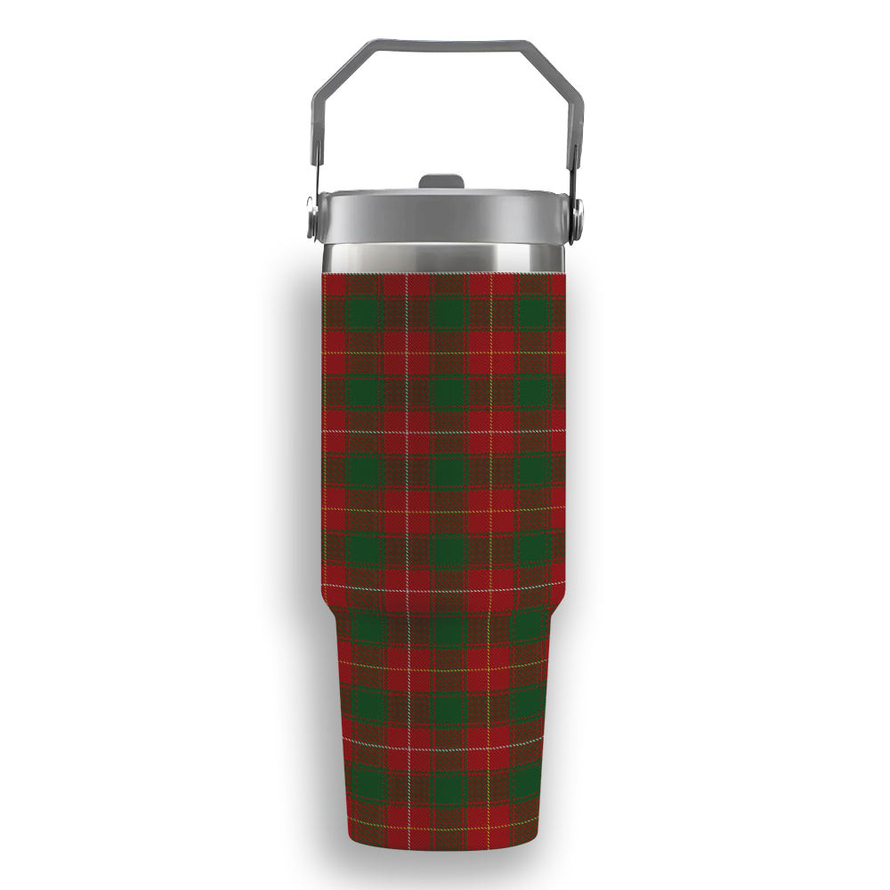 ScotsTee Shop Scottish MacFie Tartan Flip Straw Tumbler 20oz 30oz