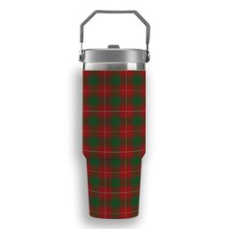 ScotsTee Shop Scottish MacFie Tartan Flip Straw Tumbler 20oz 30oz