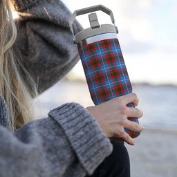 ScotsTee Shop Scottish Pennycook Tartan Flip Straw Tumbler 20oz 30oz